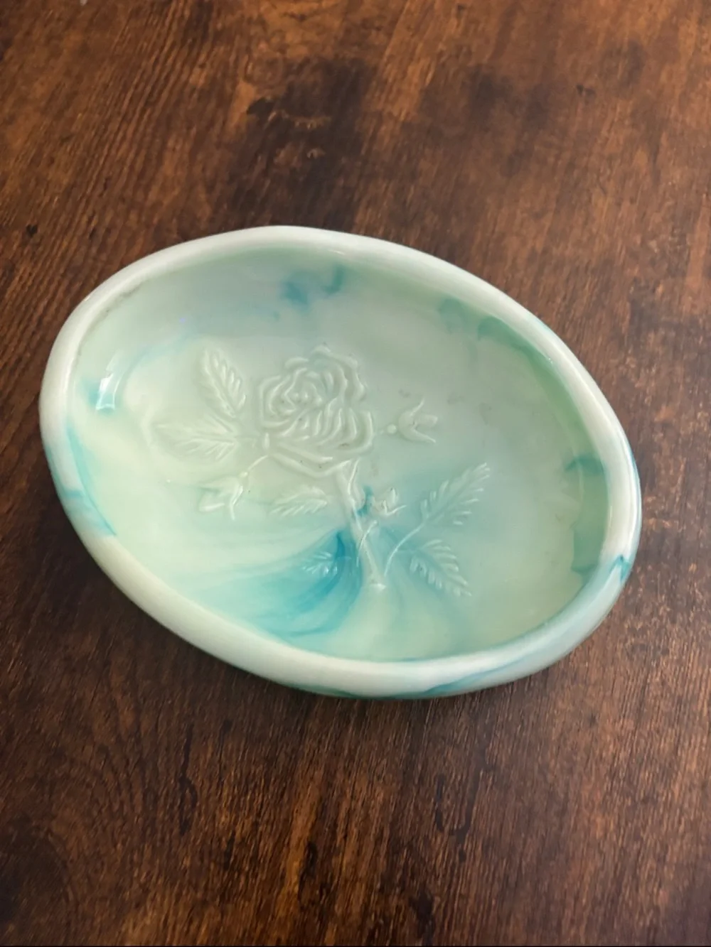 Vintage Avon rose dish - Picture 2 of 4